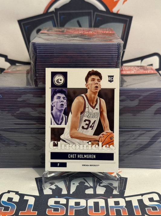 2022 Panini Chronicles Draft Picks Chet Holmgren Rookie #1