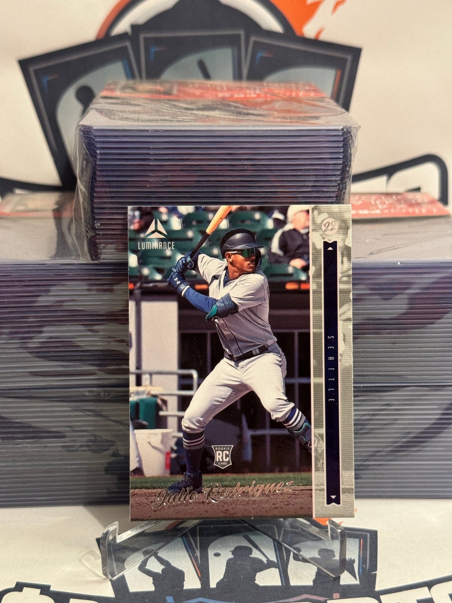2022 Panini Chronicles (Luminance) Julio Rodriguez Rookie #15