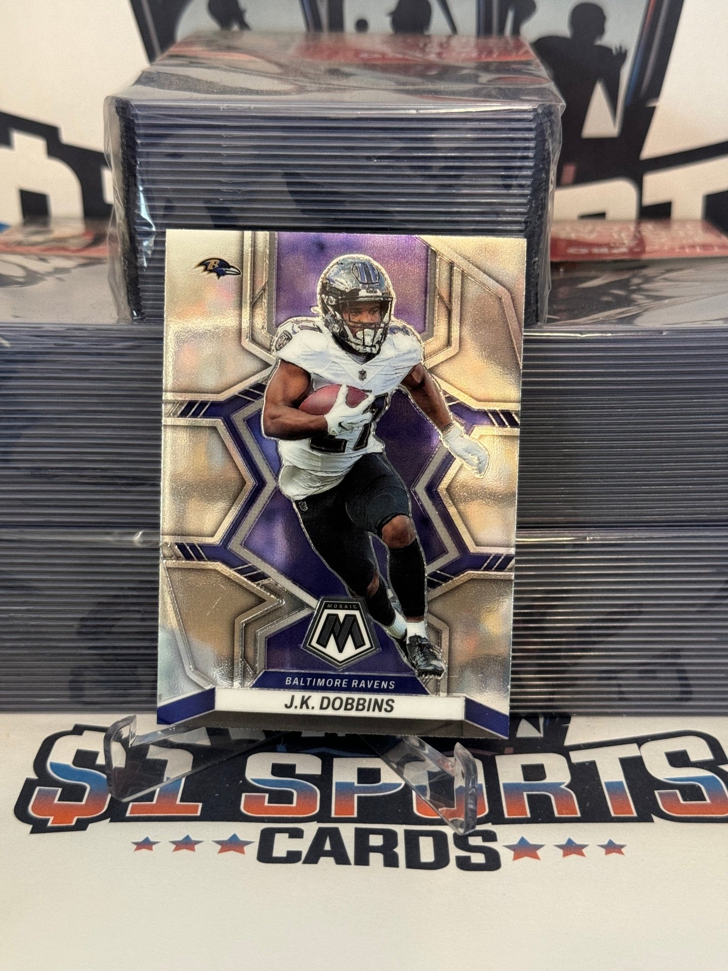 2022 Panini Mosaic (2nd Year) J.K. Dobbins #14