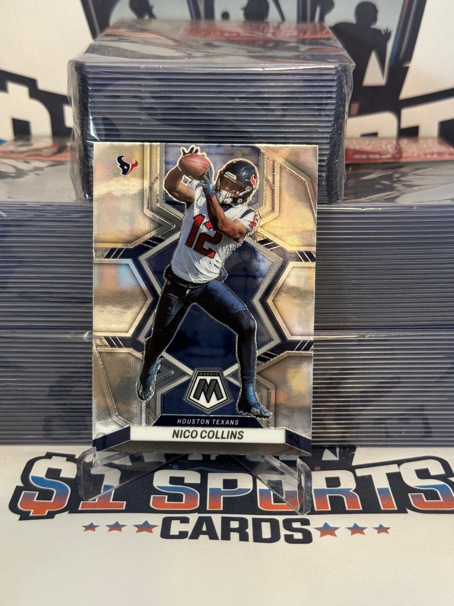 2022 Panini Mosaic (2nd Year) Nico Collins #78