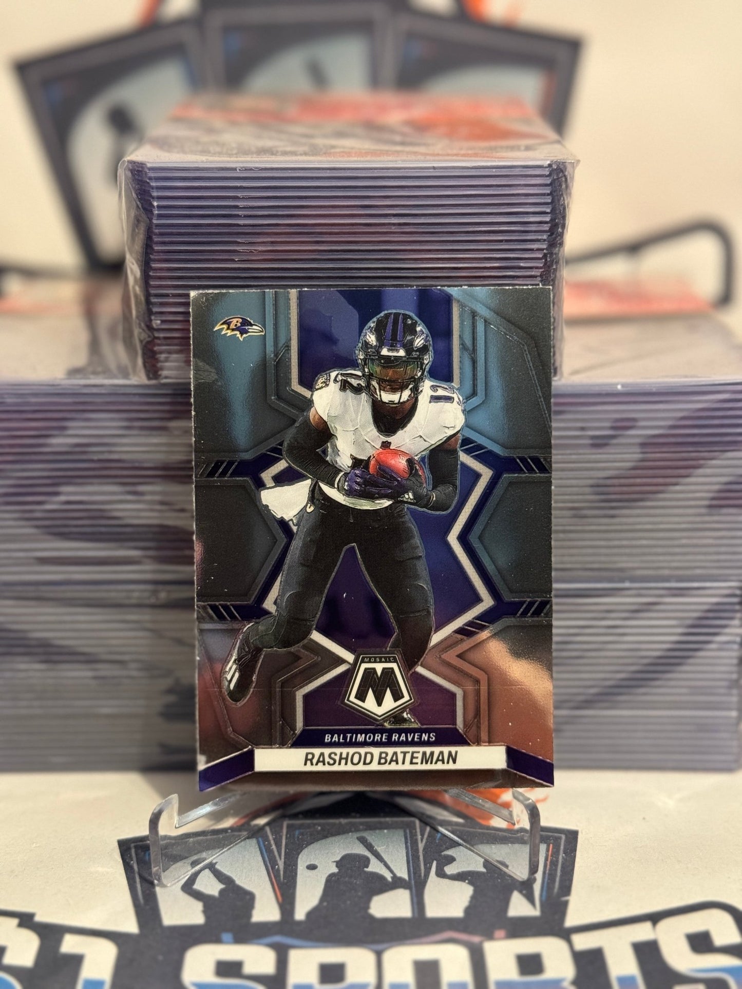 2022 Panini Mosaic (2nd Year) Rashod Bateman #15