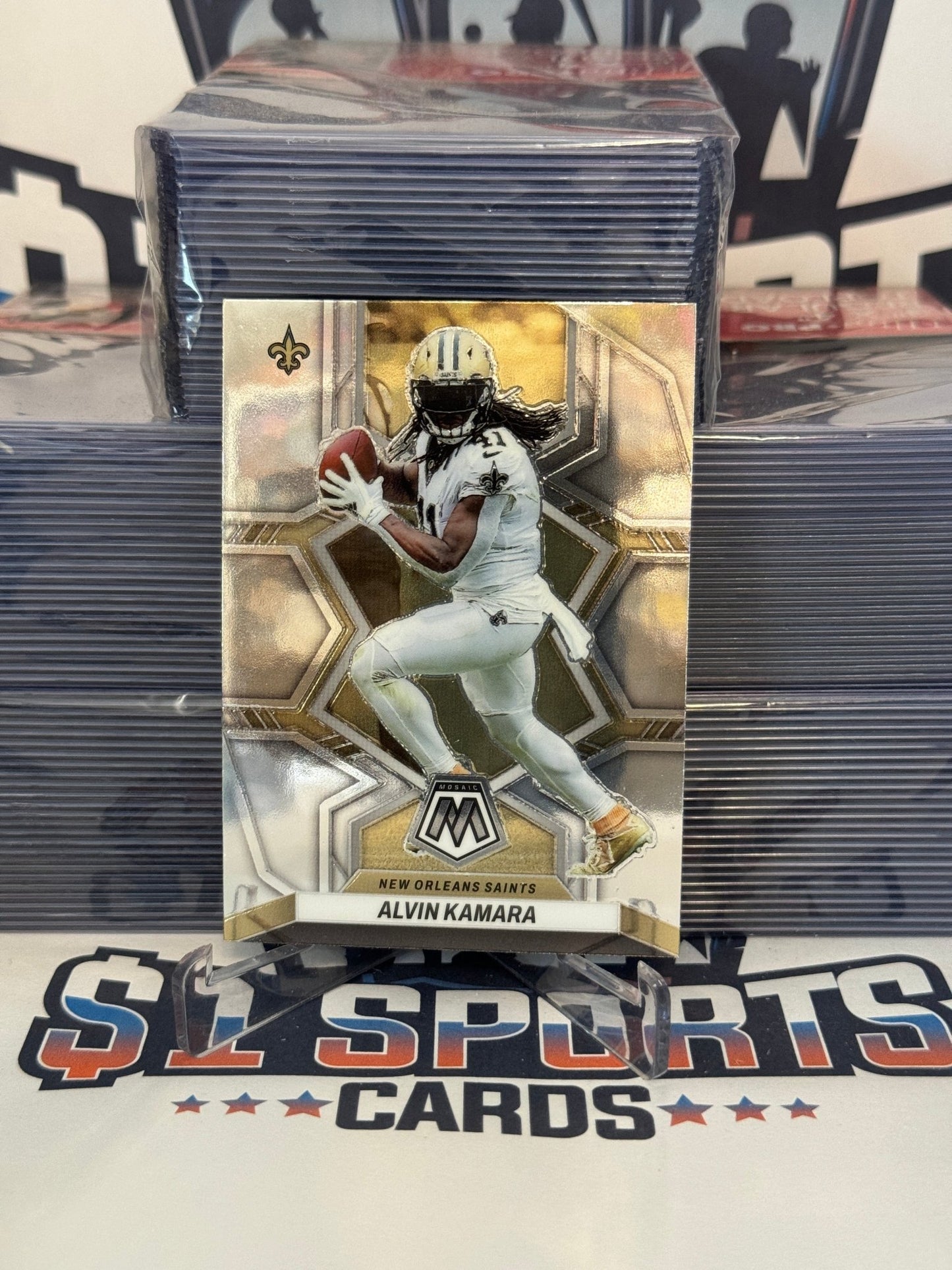 2022 Panini Mosaic Alvin Kamara #140
