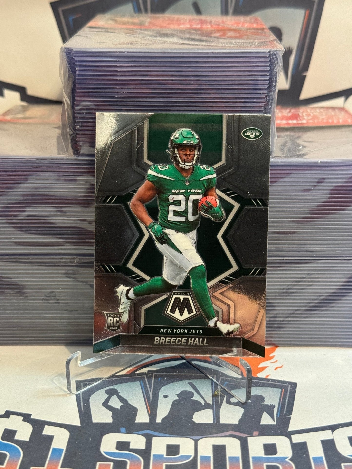 2022 Panini Mosaic Breece Hall Rookie #307