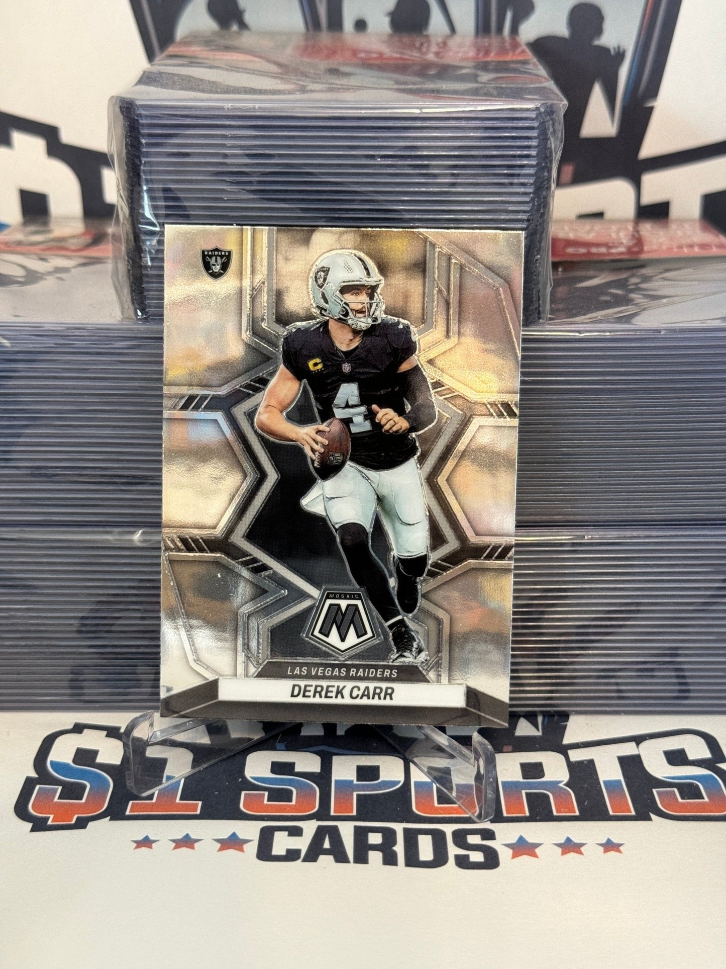 2022 Panini Mosaic Derek Carr #115