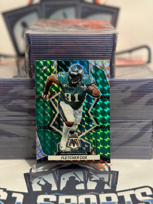 2022 Panini Mosaic (Green Prizm) Fletcher Cox #160