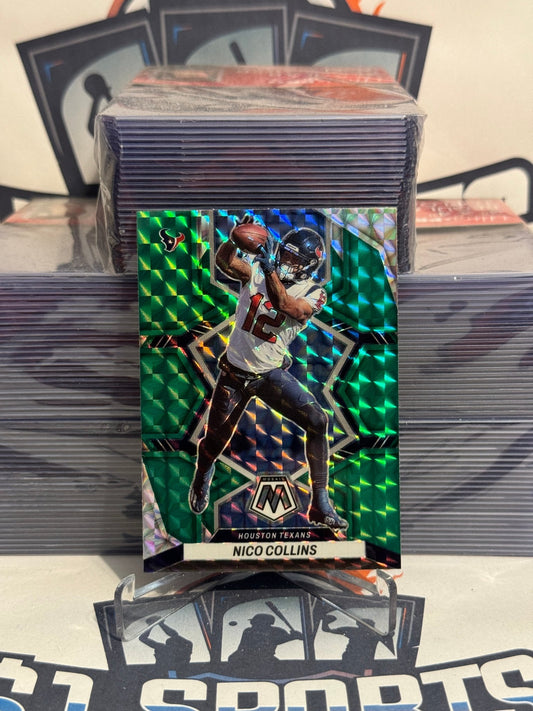 2022 Panini Mosaic (Green Prizm) Nico Collins #78