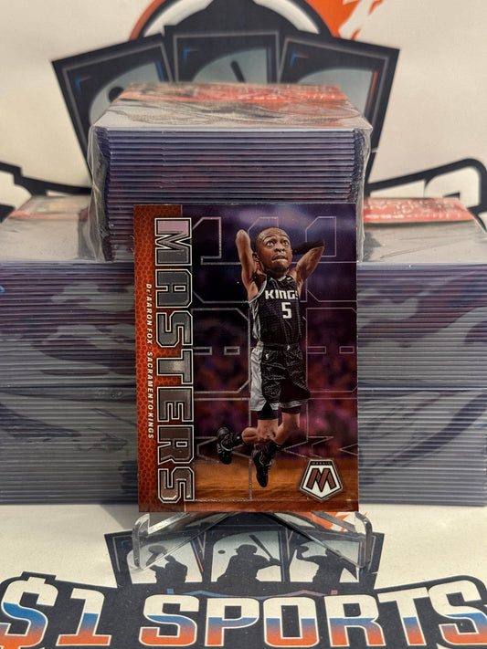 2022 Panini Mosaic (Jam Masters) De'Aaron Fox #5