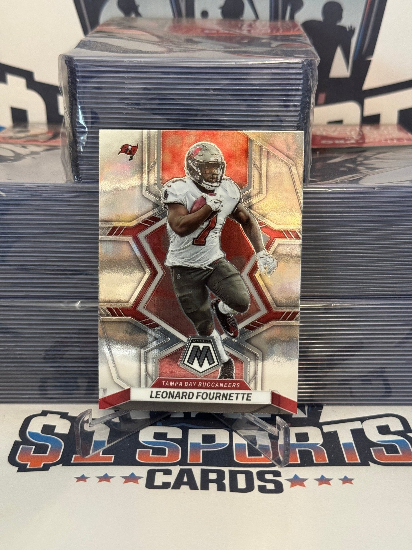 2022 Panini Mosaic Leonard Fournette #183