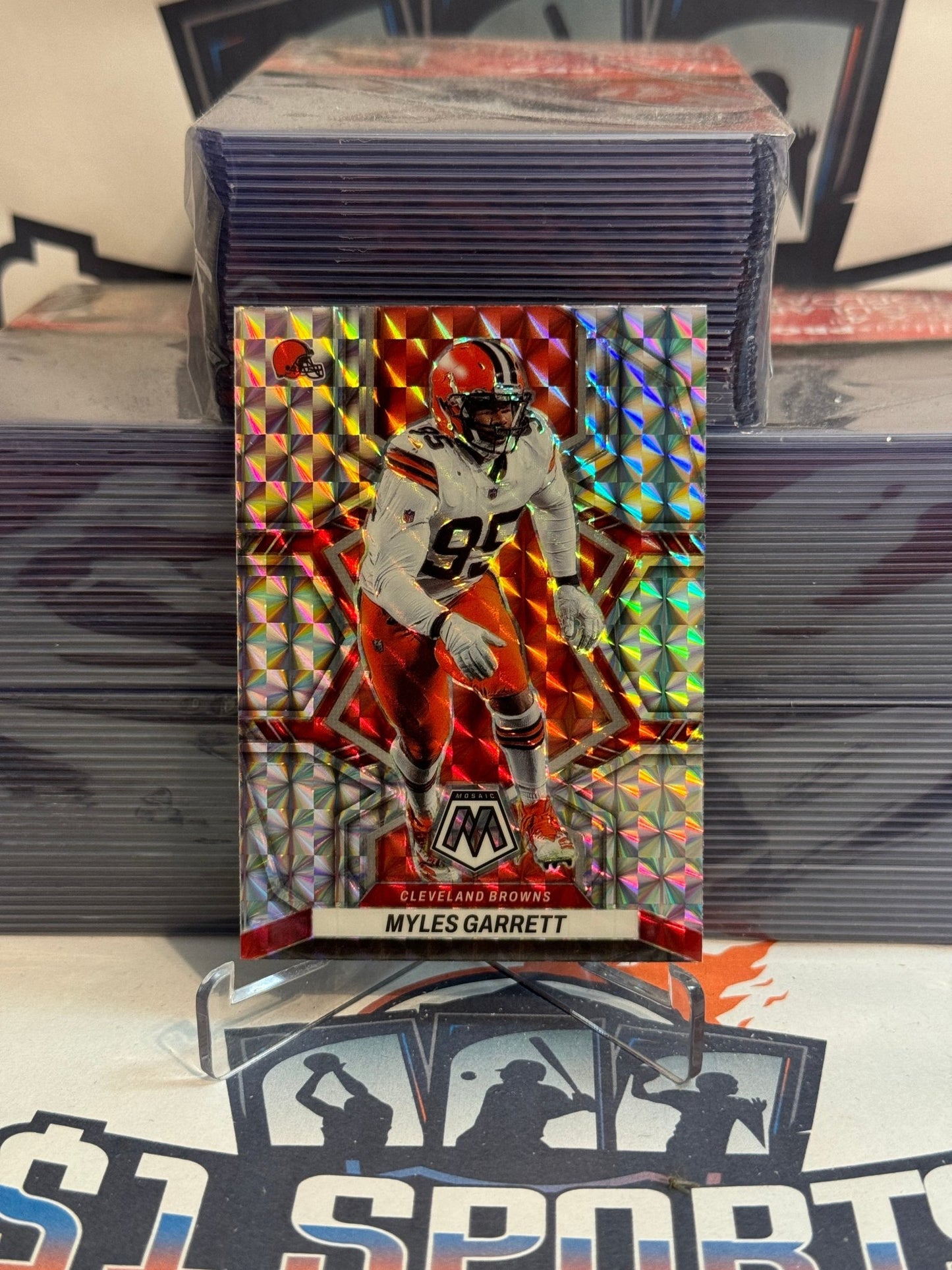 2022 Panini Mosaic (Mosaic Prizm) Myles Garrett #50