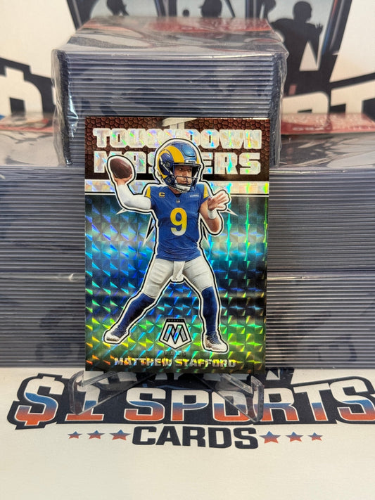 2022 Panini Mosaic (Mosaic Prizm, Touchdown Masters) Matthew Stafford #TD-1