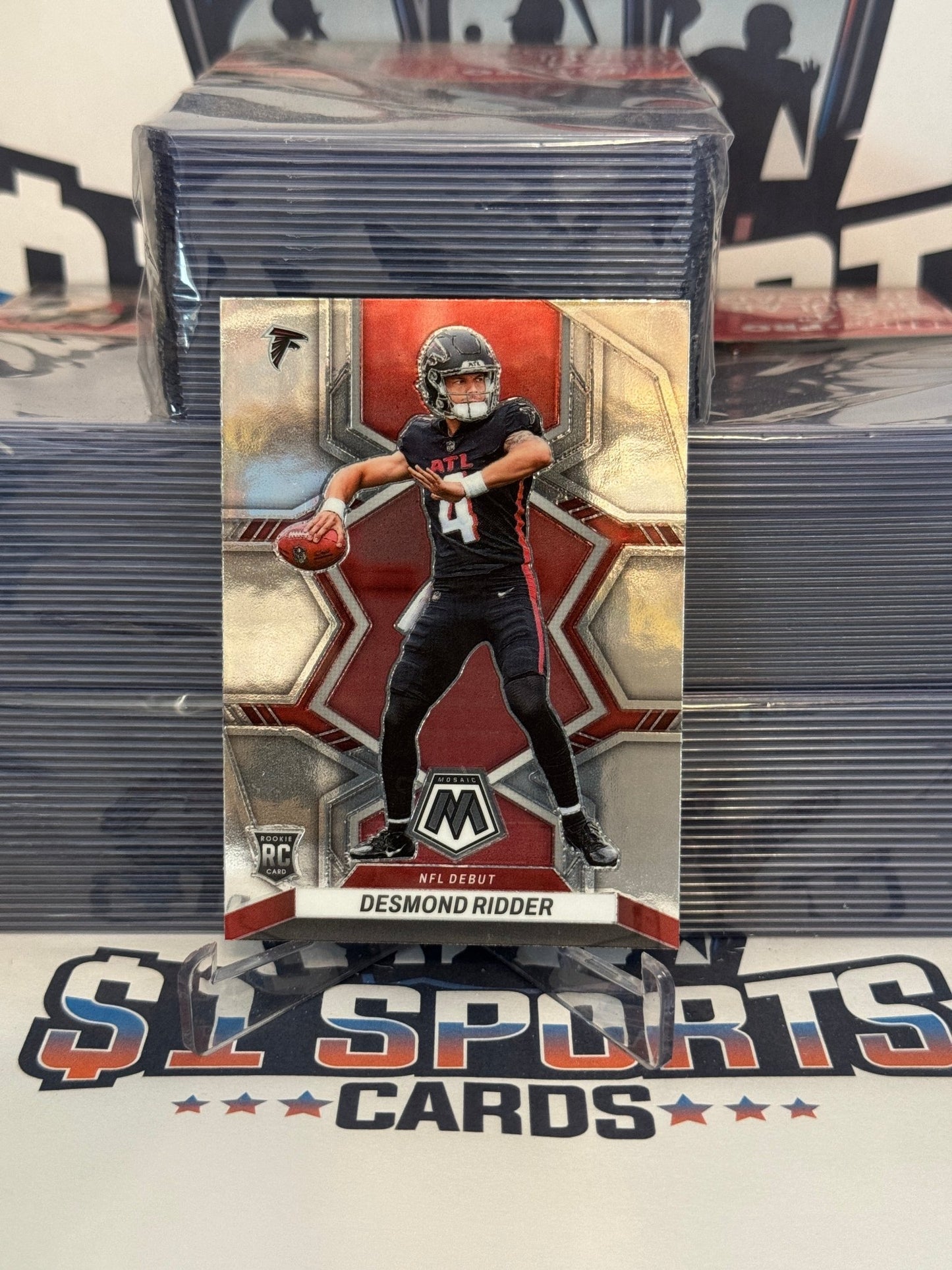 2022 Panini Mosaic (NFL Debut) Desmond Ridder Rookie #271