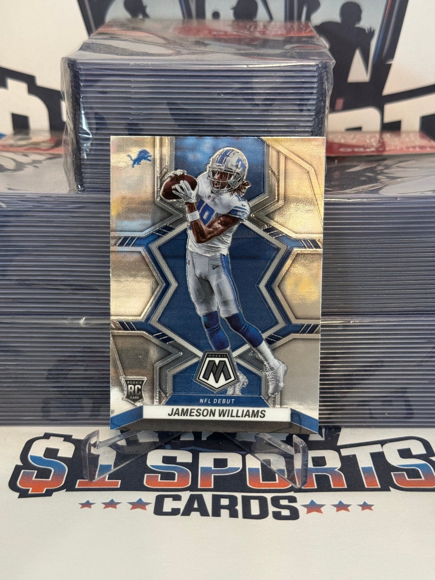 2022 Panini Mosaic (NFL Debut) Jameson Williams Rookie #278