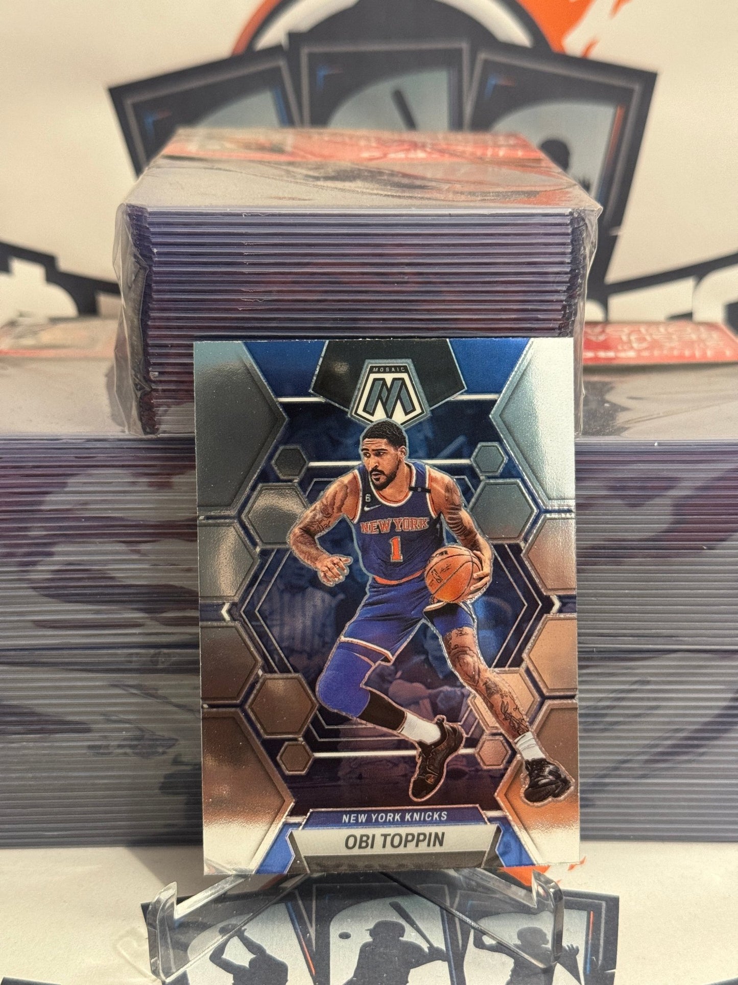 2022 Panini Mosaic Obi Toppin #153