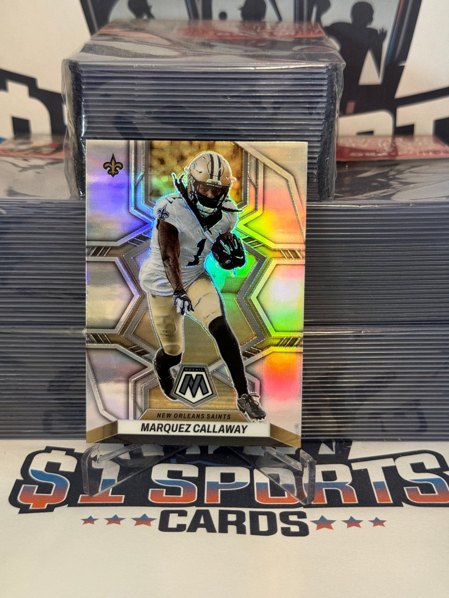 2022 Panini Mosaic (Silver Prizm) Marquez Callaway #141