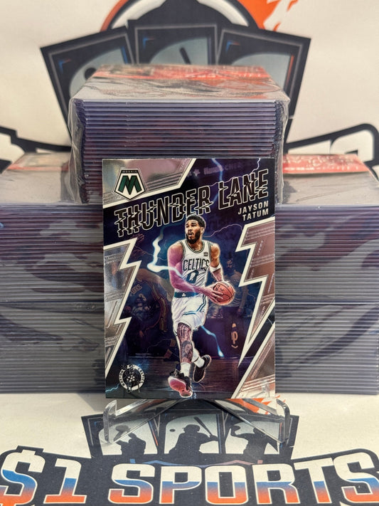 2022 Panini Mosaic (Thunder Lane) Jayson Tatum #2