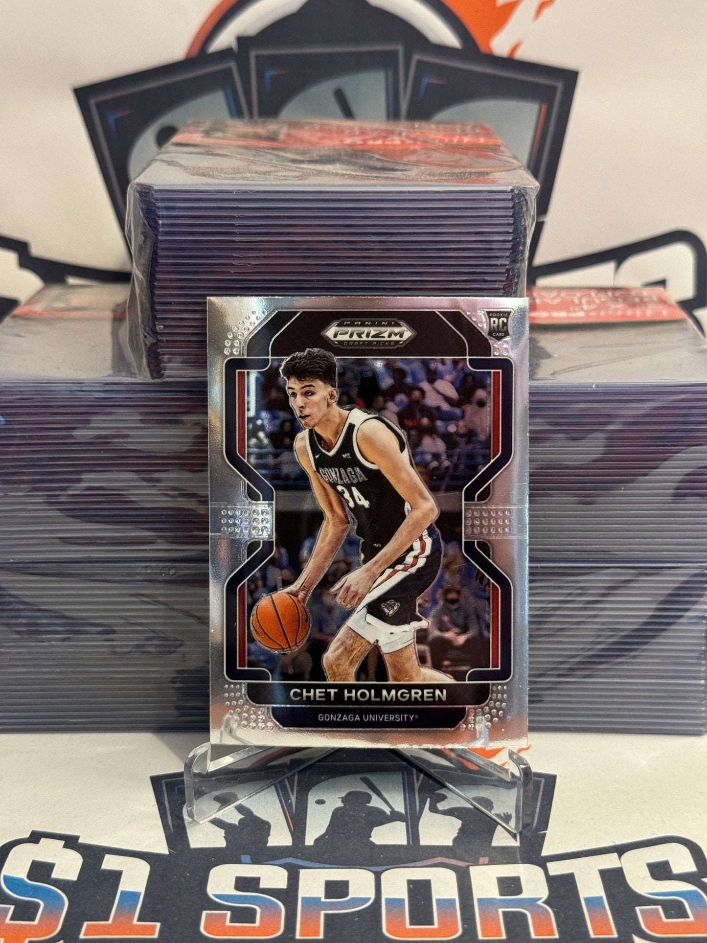 2022 Panini Prizm Draft Picks Chet Holmgren Rookie #51