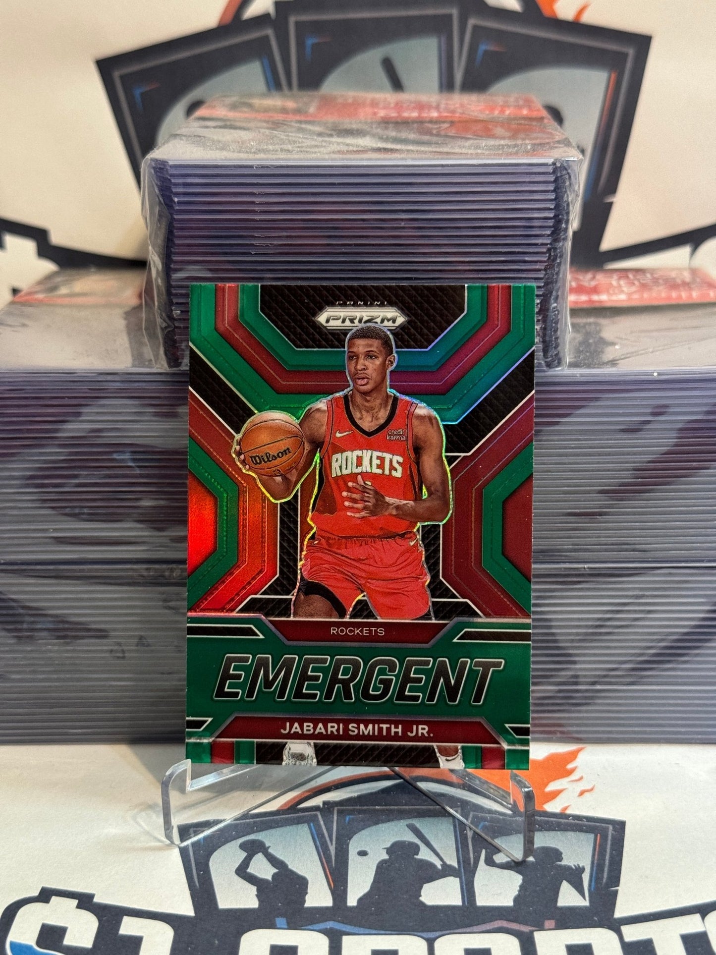 2022 Panini Prizm (Emergent) Jabari Smith Jr. Rookie #26