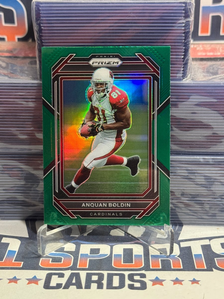 2022 Panini Prizm (Green Prizm) Anquan Boldin 10