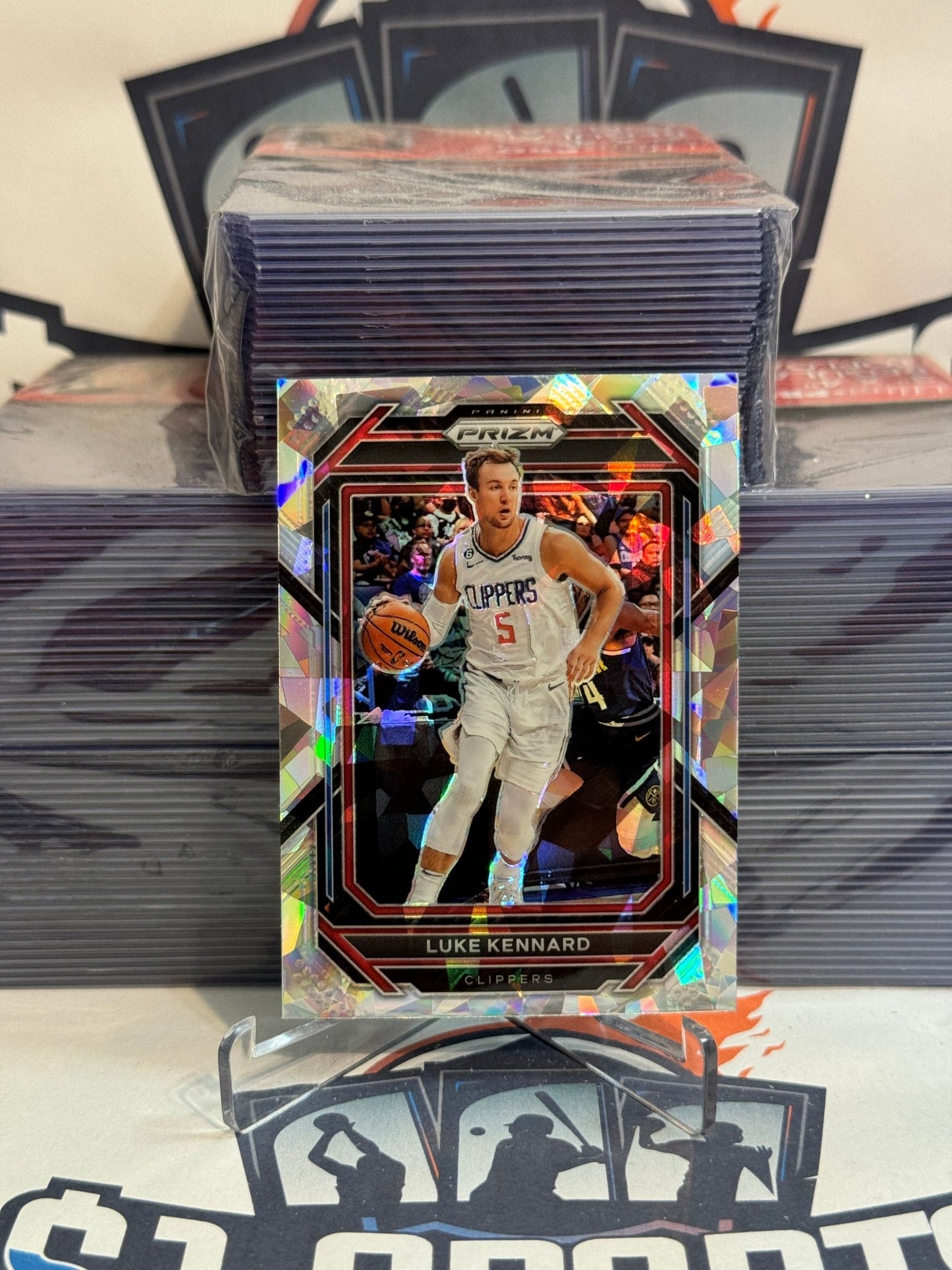 2022 Panini Prizm (Ice Prizm) Luke Kennard #141