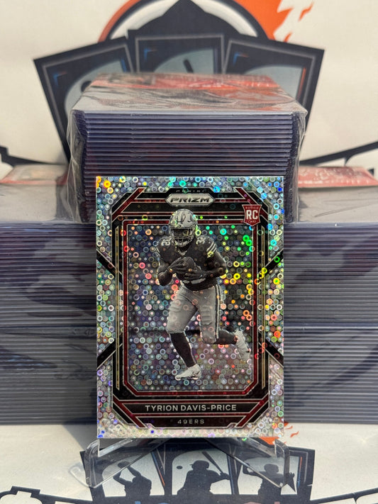2022 Panini Prizm (No Huddle Prizm, Image Variation) Tyrion Davis-Price Rookie #320
