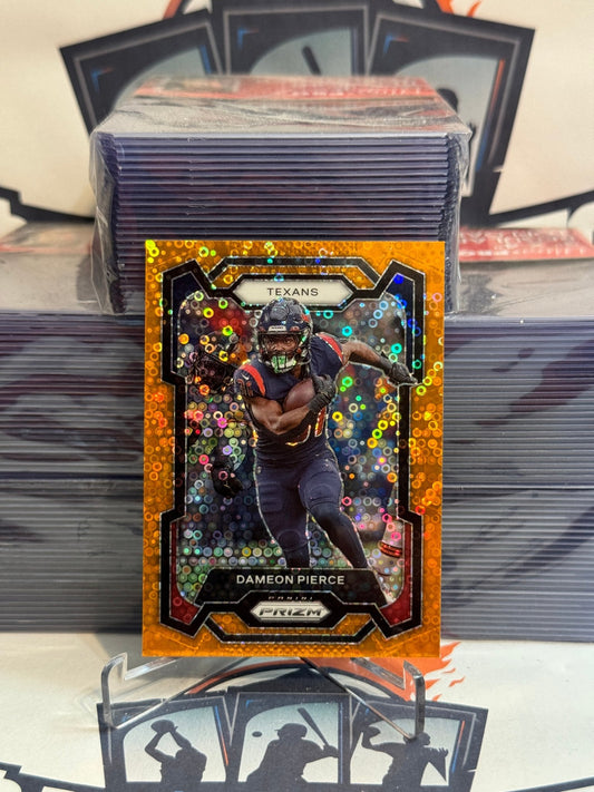 2022 Panini Prizm (Orange Disco Prizm) Dameon Pierce #116