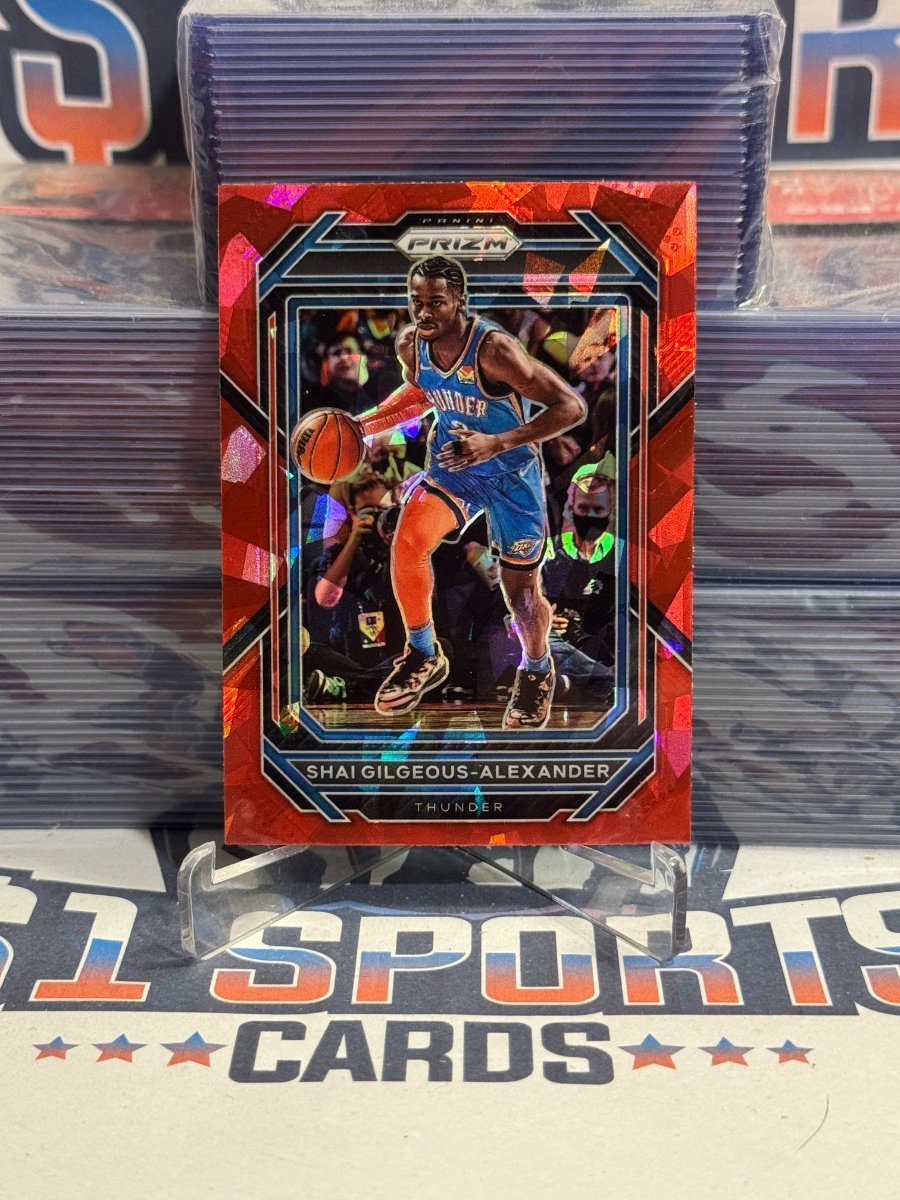 2022 Panini Prizm (Red Ice Prizm) Shai Gilgeous - Alexander 64