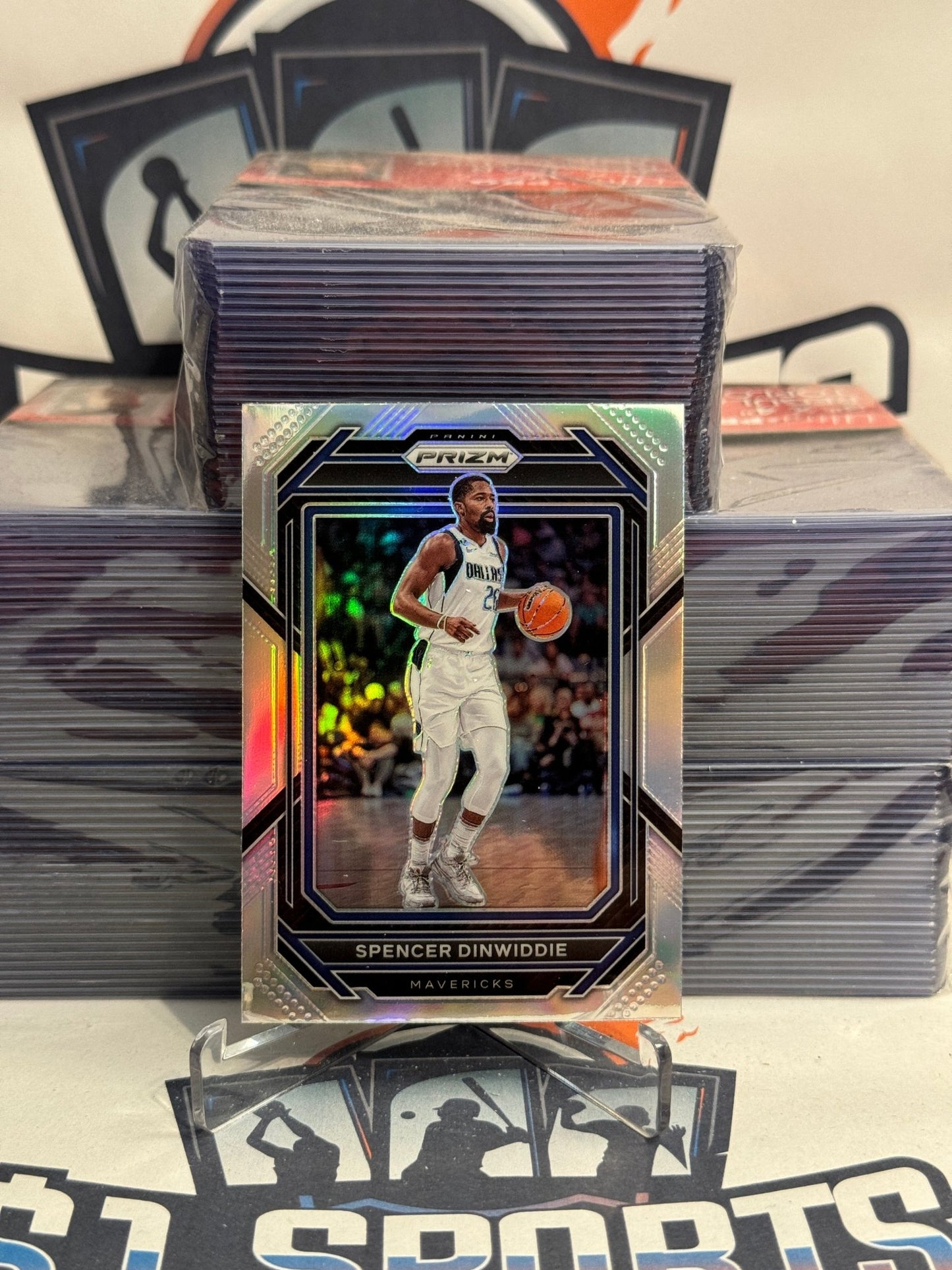 2022 Panini Prizm (Silver Prizm) Spencer Dinwiddie #199