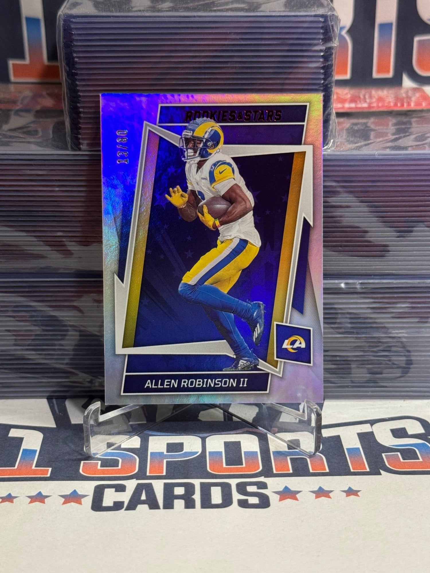 2022 Panini Rookies & Stars (Red, 13/80) Allen Robinson II 56