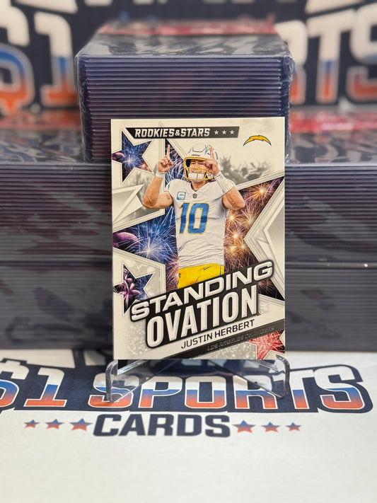 2022 Panini Rookies & Stars (Standing Ovation) Justin Herbert #SO - 5