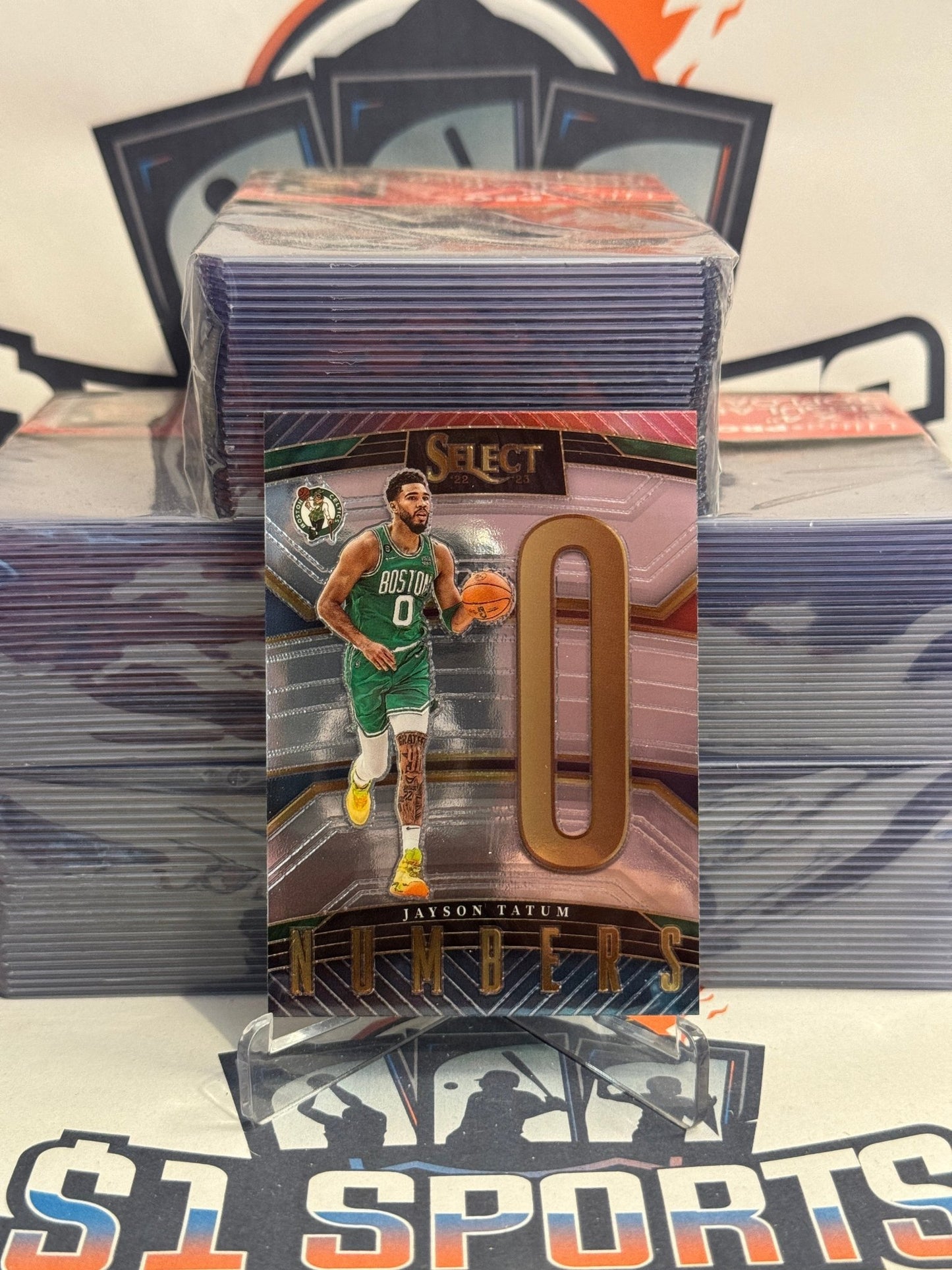 2022 Panini Select (Numbers) Jayson Tatum #8