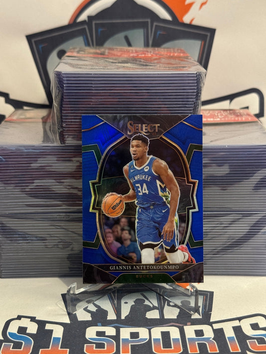 2022 Panini Select (Silver Prizm) Giannis Antetokounmpo #61