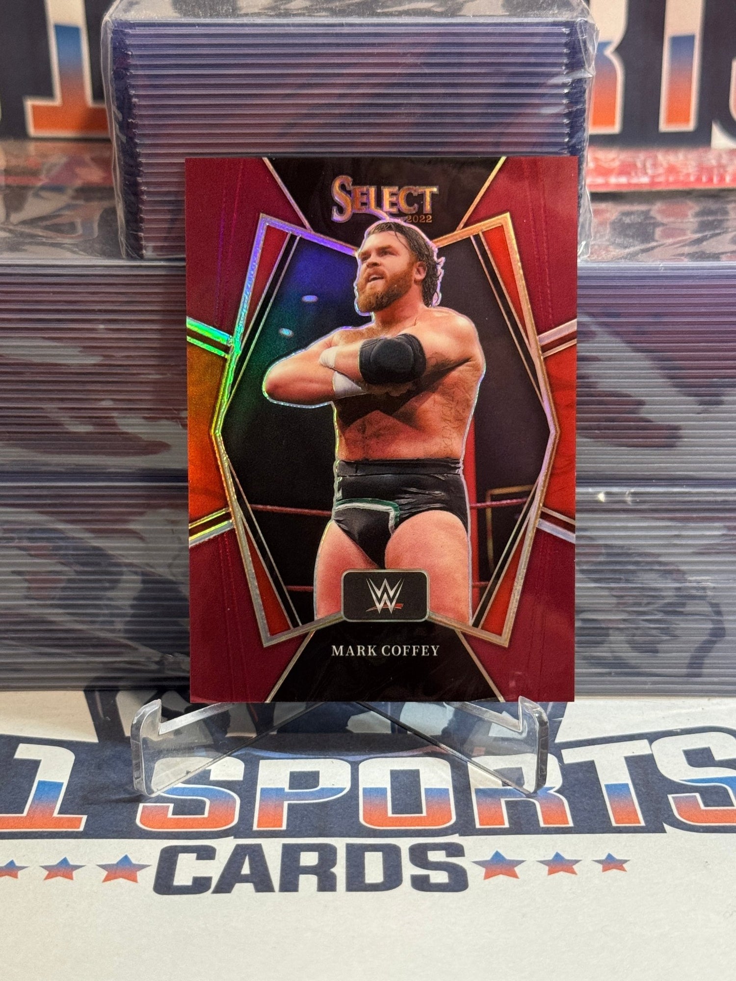 2022 Panini Select WWE (Maroon Prizm 14/149) Mark Coffey 166