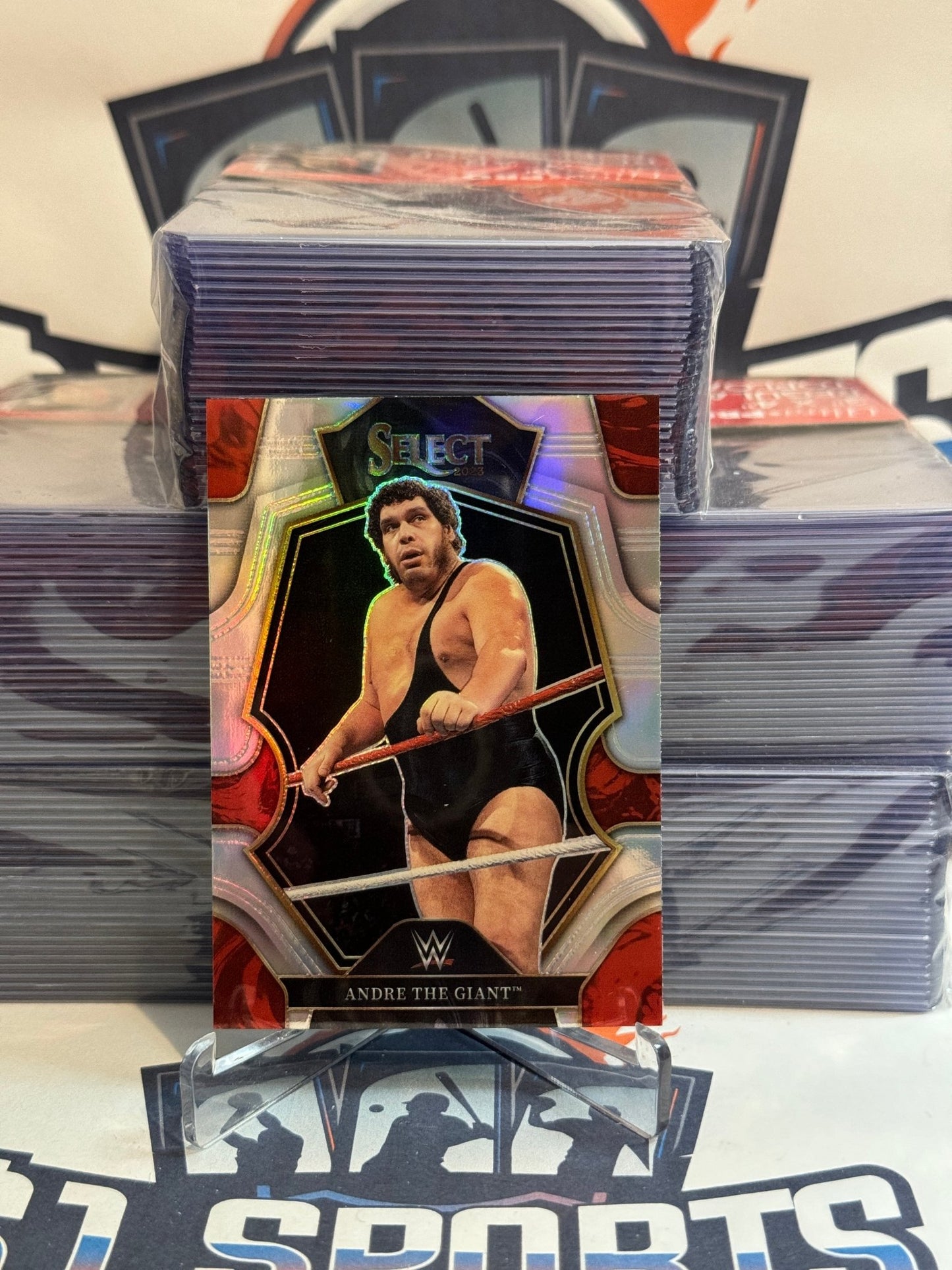 2022 Panini Select WWE (Silver Prizm) Andre The Giant #138