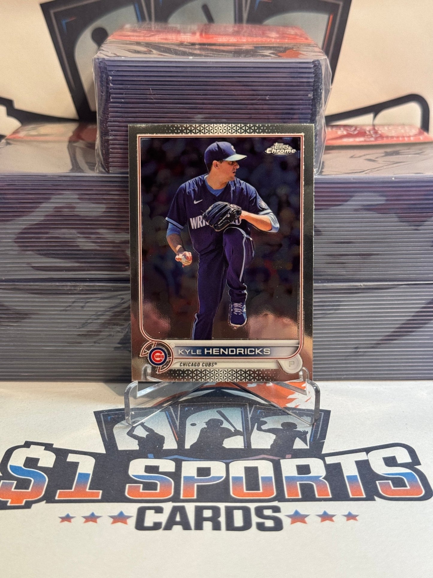 2022 Topps Chrome Kyle Hendricks #117