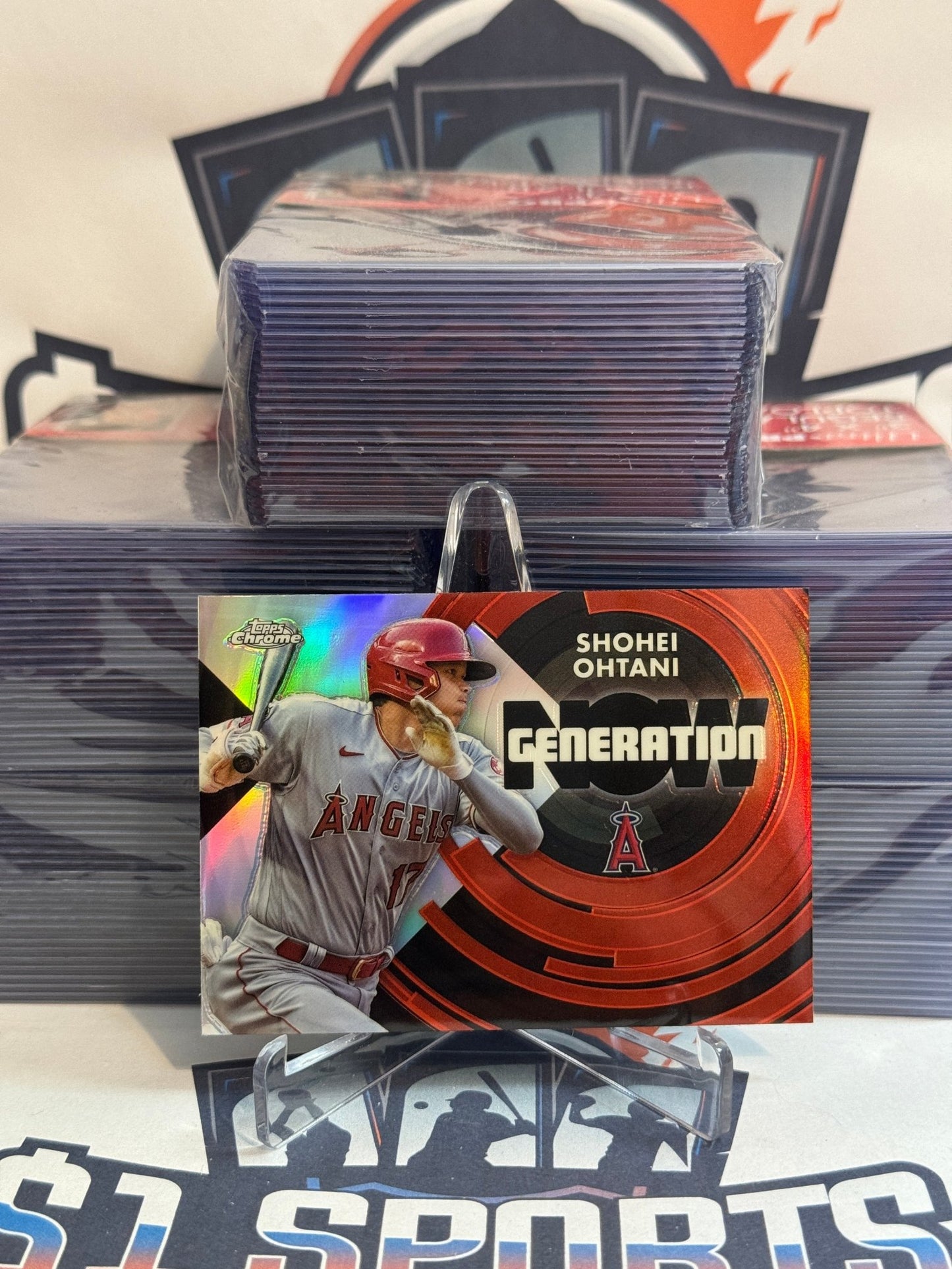 2022 Topps Chrome (Refractor, Generation Now) Shohei Ohtani #GNC-5
