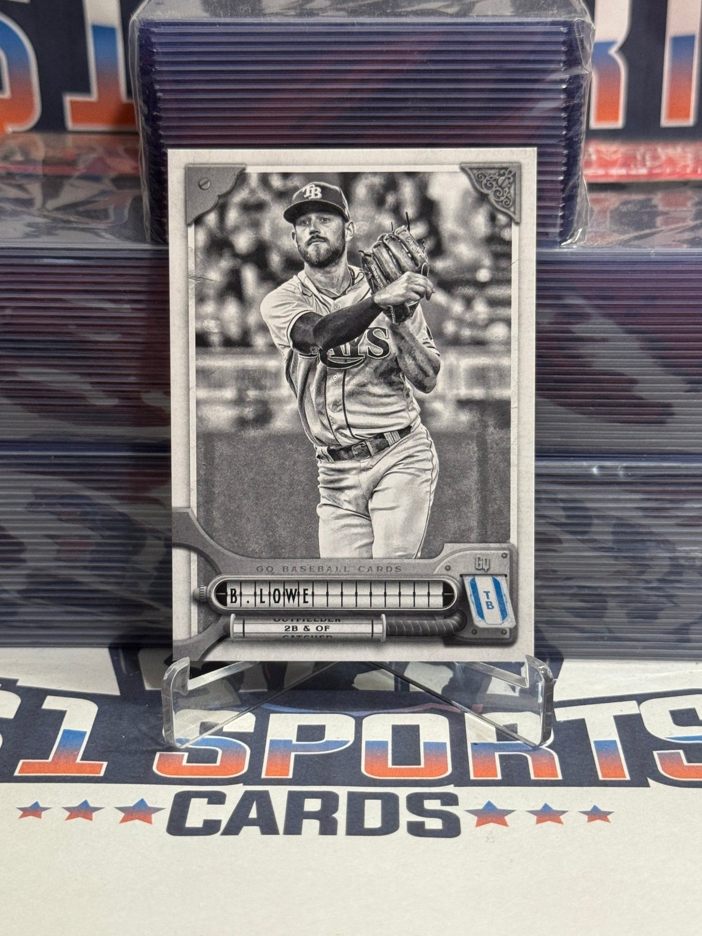 2022 Topps Gypsy Queen (Negative 13/50) Brandon Lowe 42