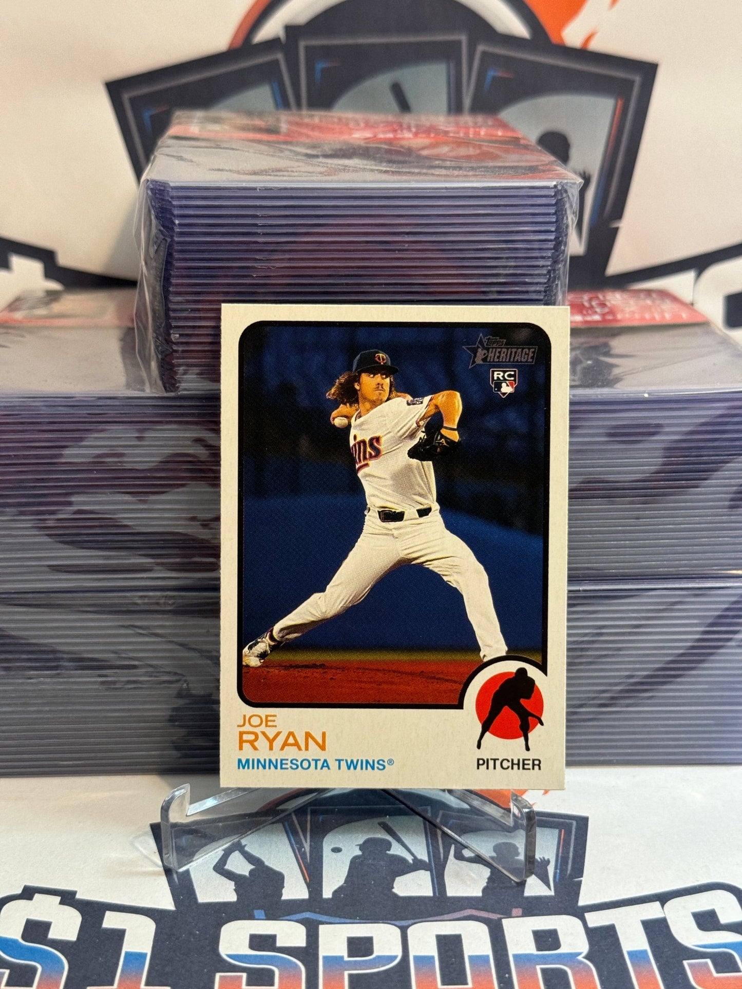 2022 Topps Heritage Joe Ryan Rookie #370