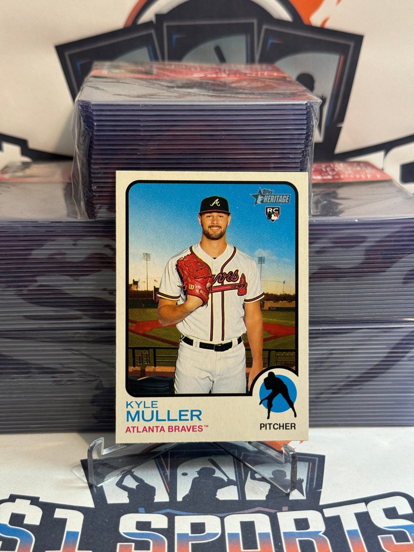 2022 Topps Heritage Kyle Muller Rookie #280