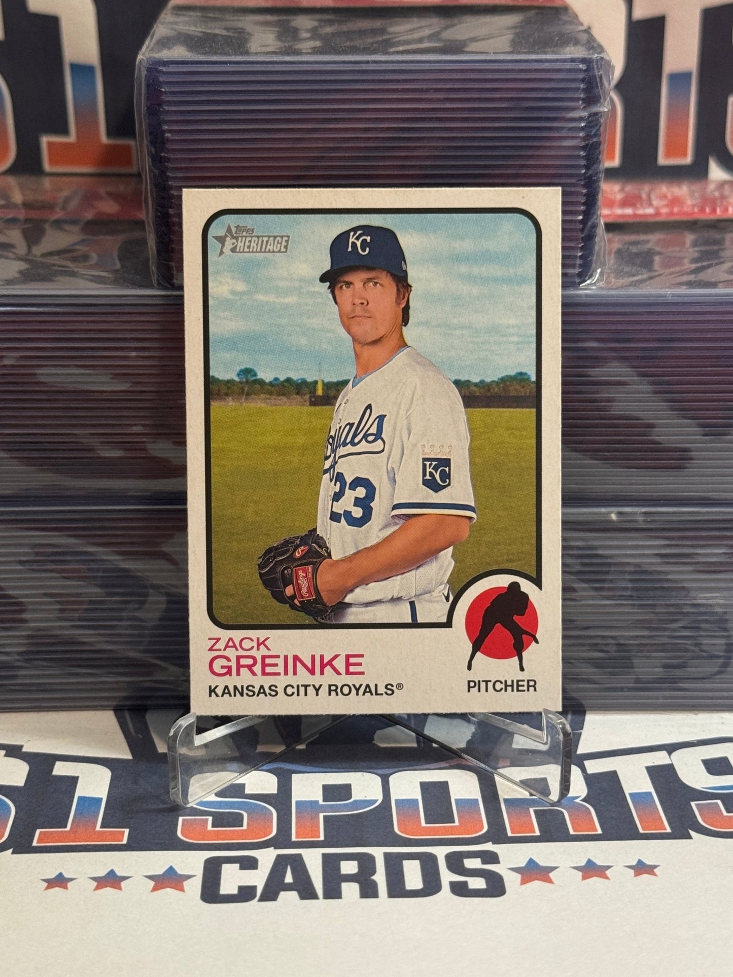 2022 Topps Heritage Zack Greinke 664