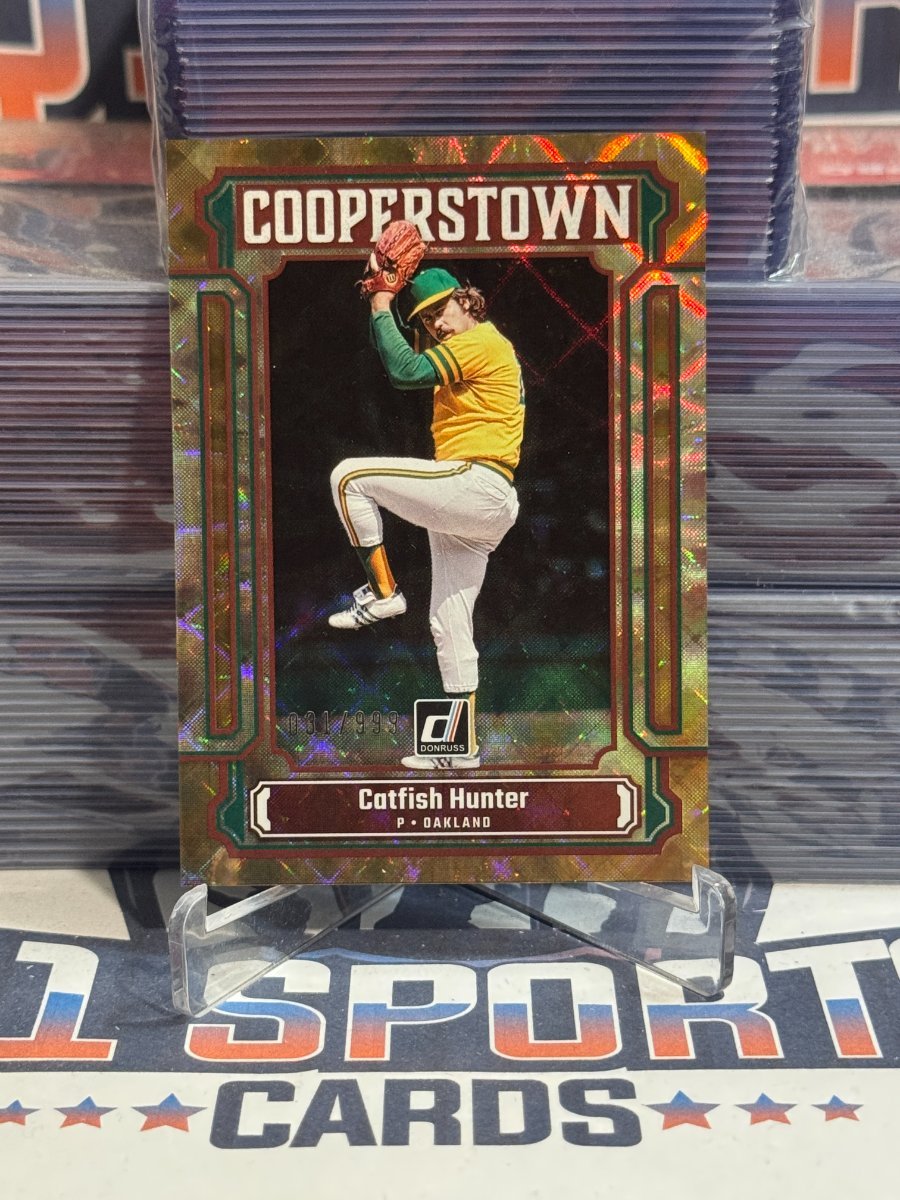2023 Donruss (Cooperstown 31/999) Catfish Hunter CT5