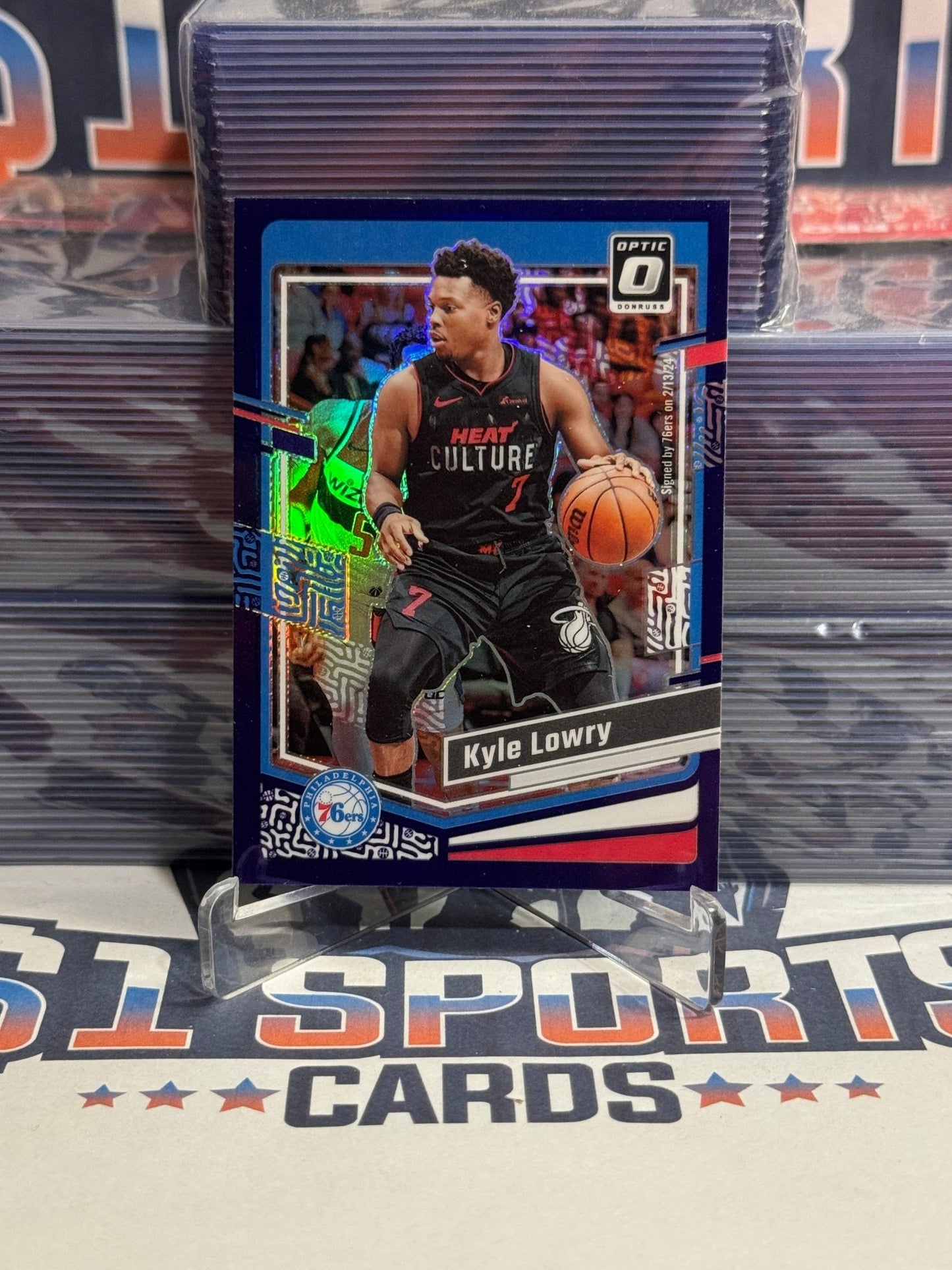 2023 Donruss Optic (Purple Prizm) Kyle Lowry 130