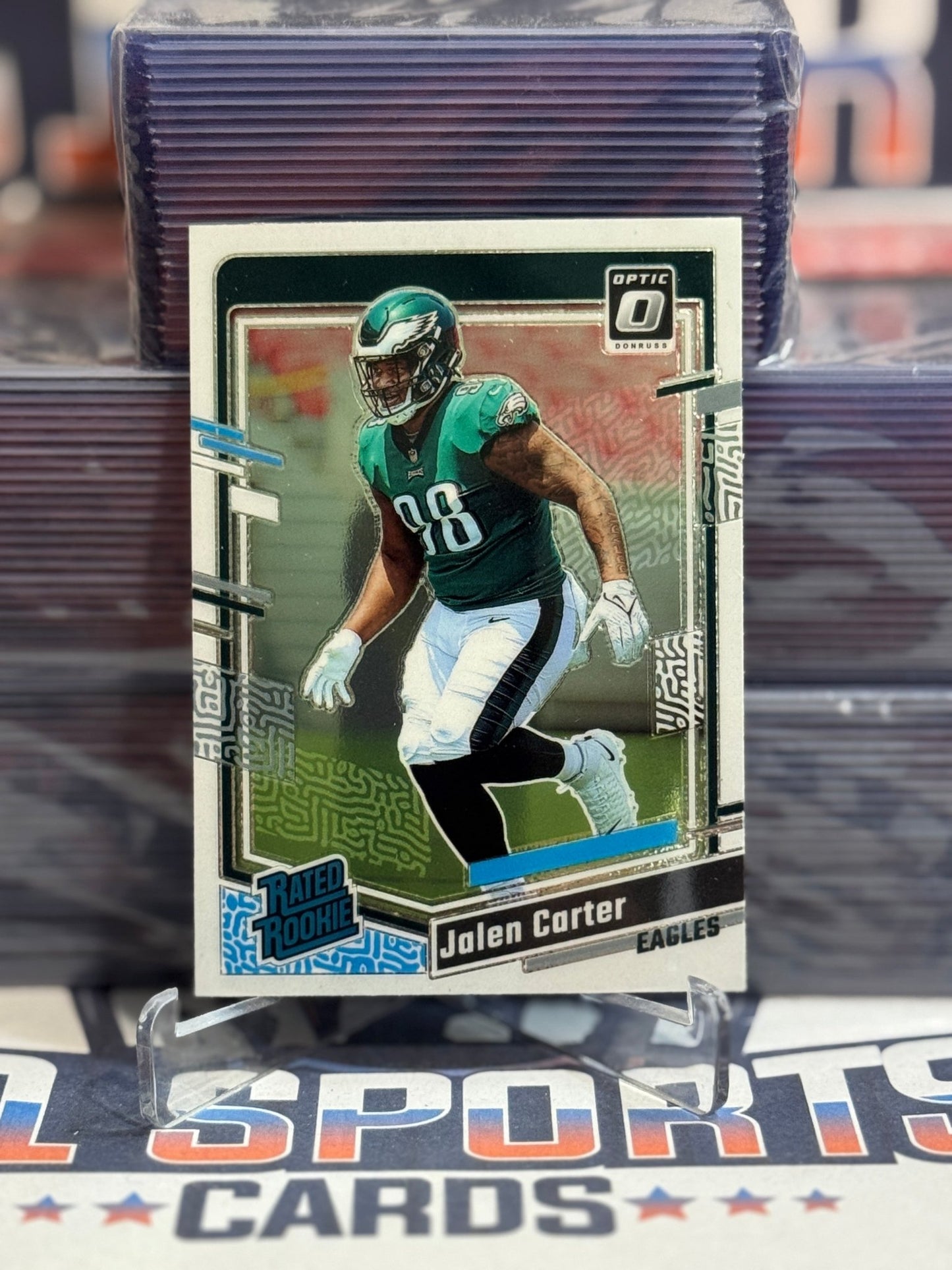 2023 Donruss Optic (Rated Rookie) Jalen Carter 281