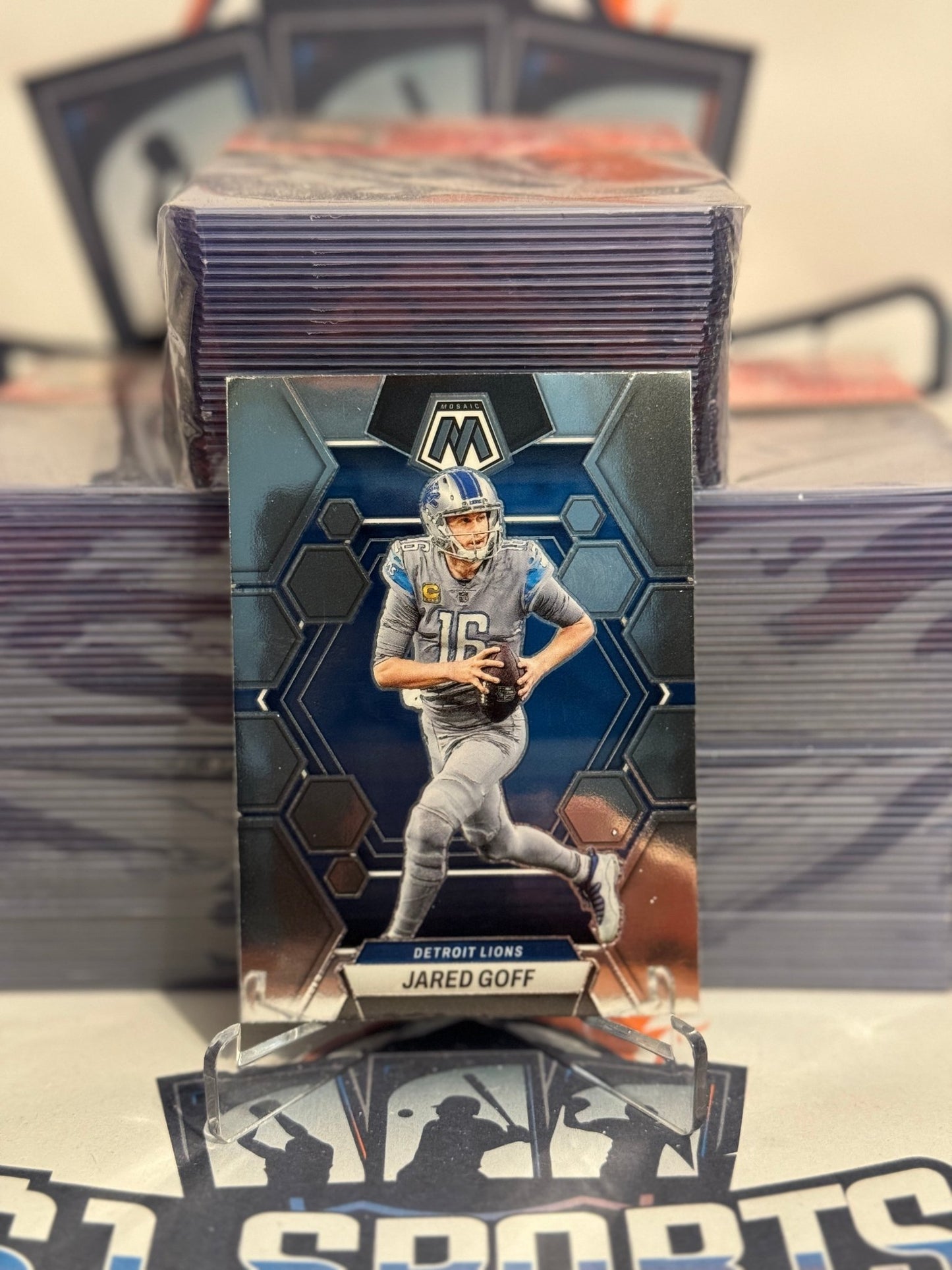 2023 Panini Mosaic Jared Goff #185