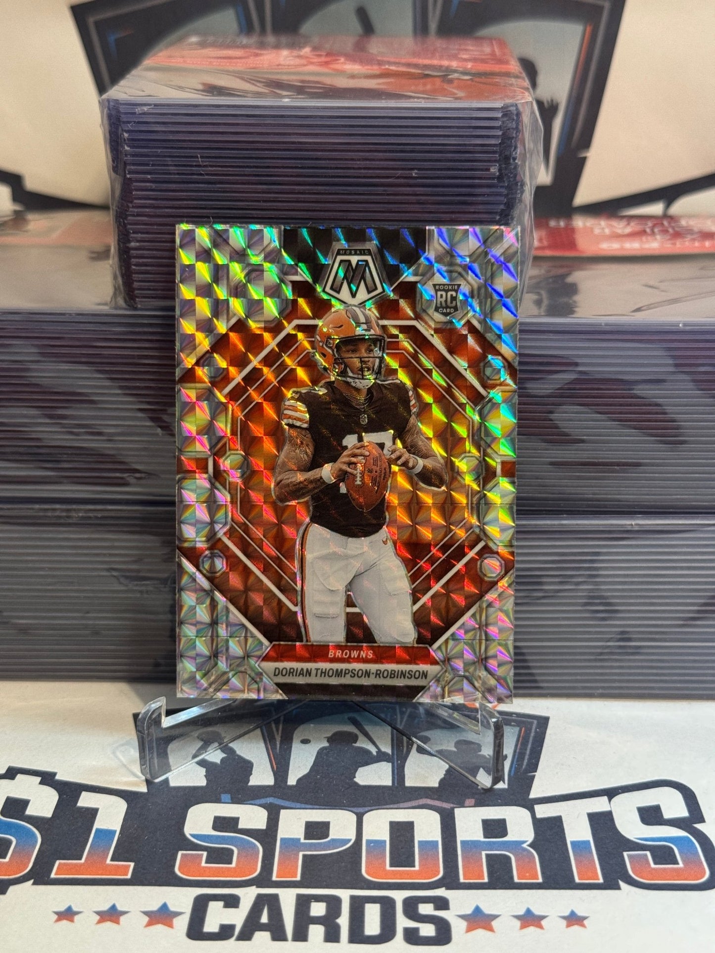 2023 Panini Mosaic (Mosaic Prizm) Dorian Thompson - Robinson Rookie #316