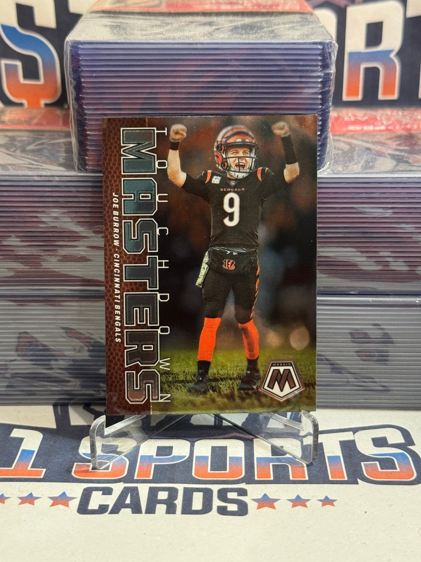 2023 Panini Mosaic (Touchdown Masters) Joe Burrow #TM - JB