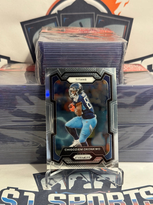 2023 Panini Prizm Chigoziem Okonkwo Rookie #268