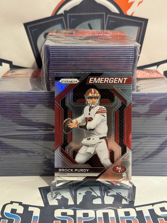 2023 Panini Prizm (Emergent) Brock Purdy #H-2