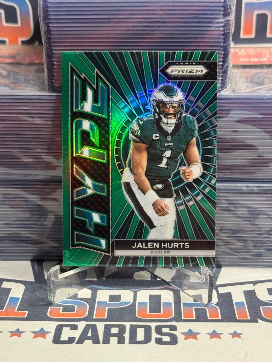 2023 Panini Prizm (Green Prizm, Hype) Jalen Hurts H - 3