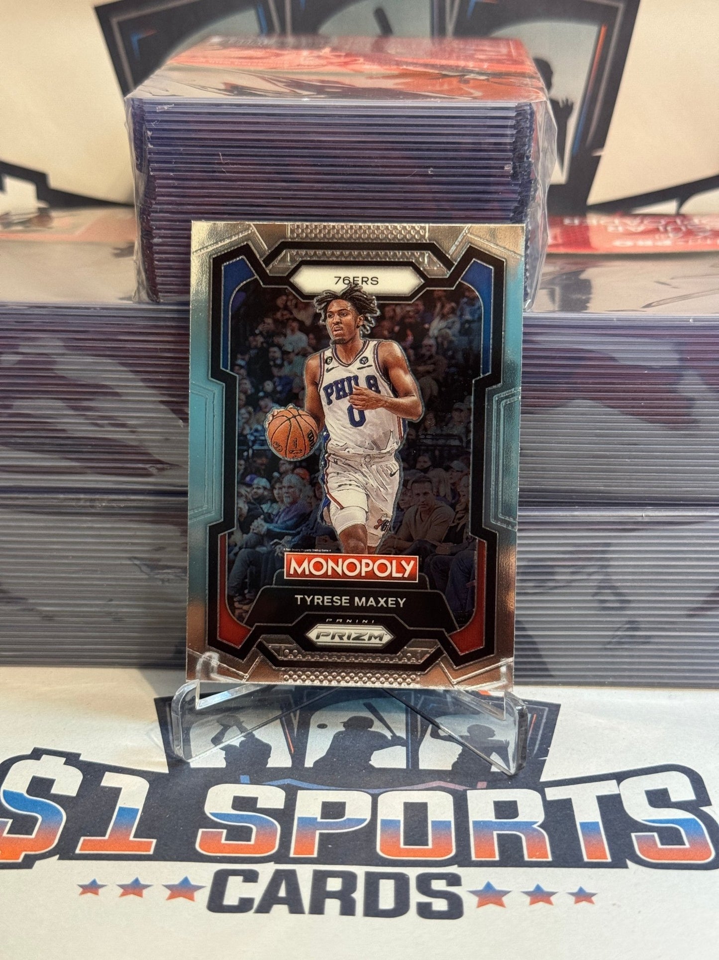 2023 Panini Prizm (Monopoly) Tyrese Maxey #68