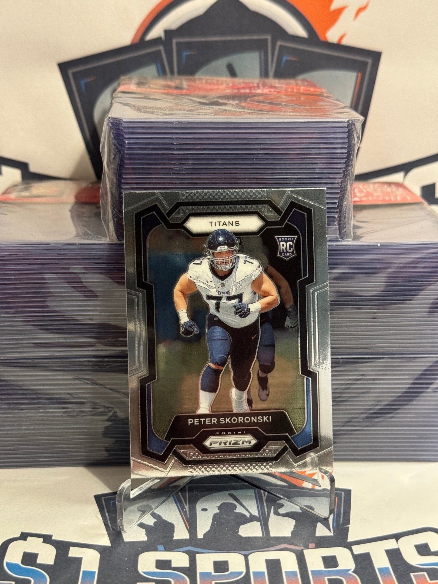 2023 Panini Prizm Peter Skoronski Rookie #395